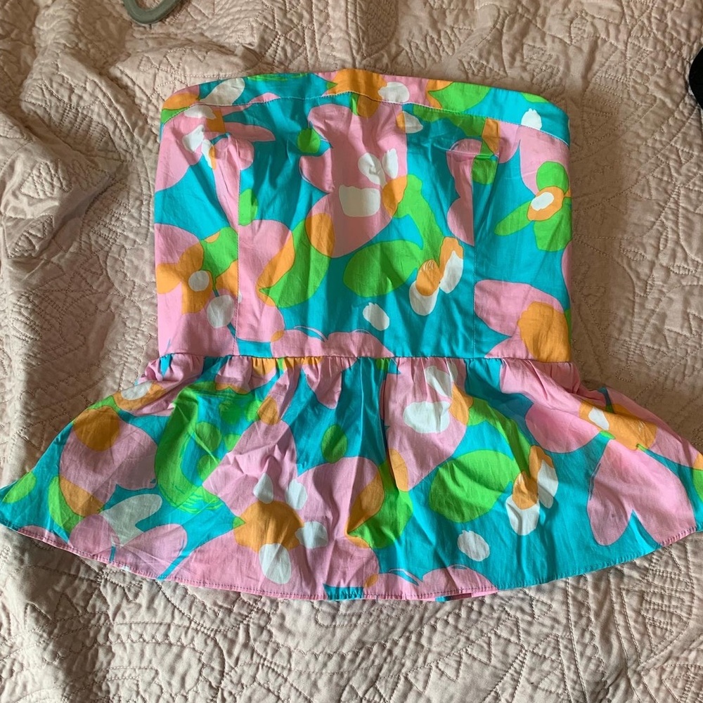 Lilly Pulitzer Peplum Top